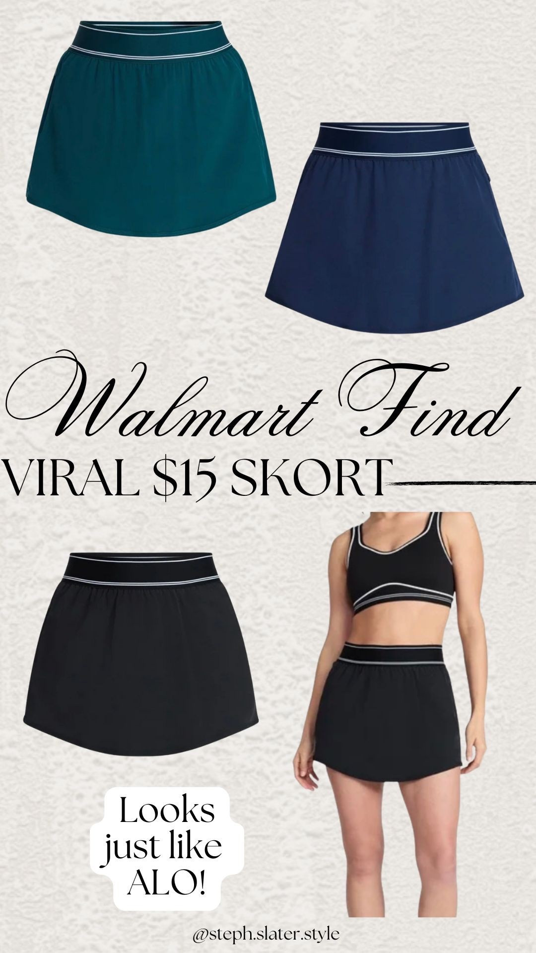 This viral skort from Walmart looks just like ALO but a fraction of the price 🤩

#LTKActive #LTKfitnessgoals