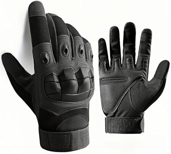 Tactical Gloves Hard Knuckle Gloves with Touchscreen Fingers Hand Gear for Hiking, Camping, Hunti... | Amazon (US)