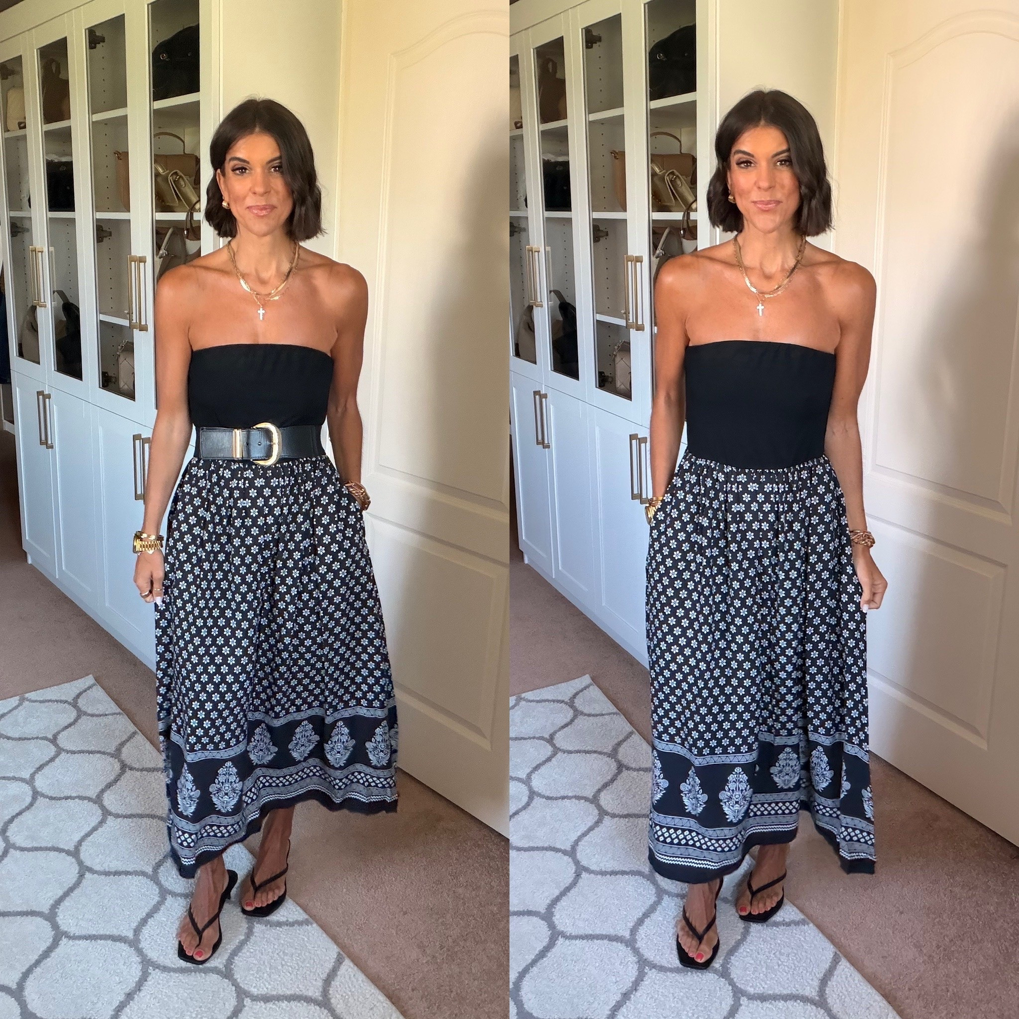 Size small in strapless dress

#LTKdayinmylife #LTKmomlife #LTKgrwm