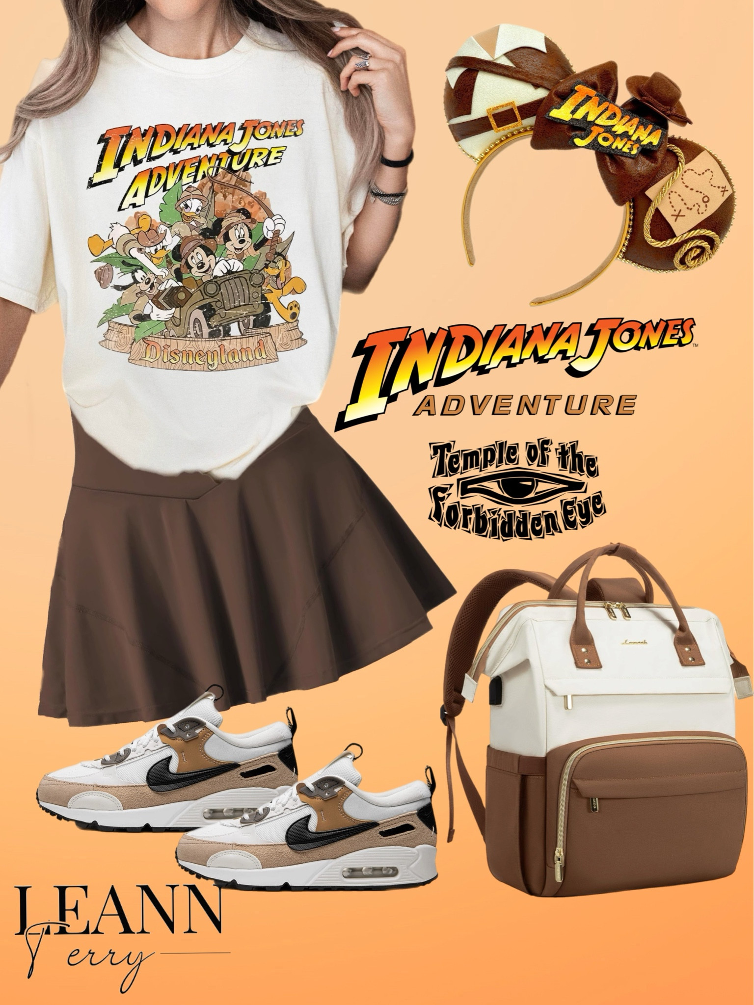 Adventure awaits with this Indiana Jones-inspired outfit! 🌴⛏️ #IndyStyle #AdventureFashion #ArchaeoChic #DisneyInspired #OOTD #TempleExplorer #disneybound #disneyfashion