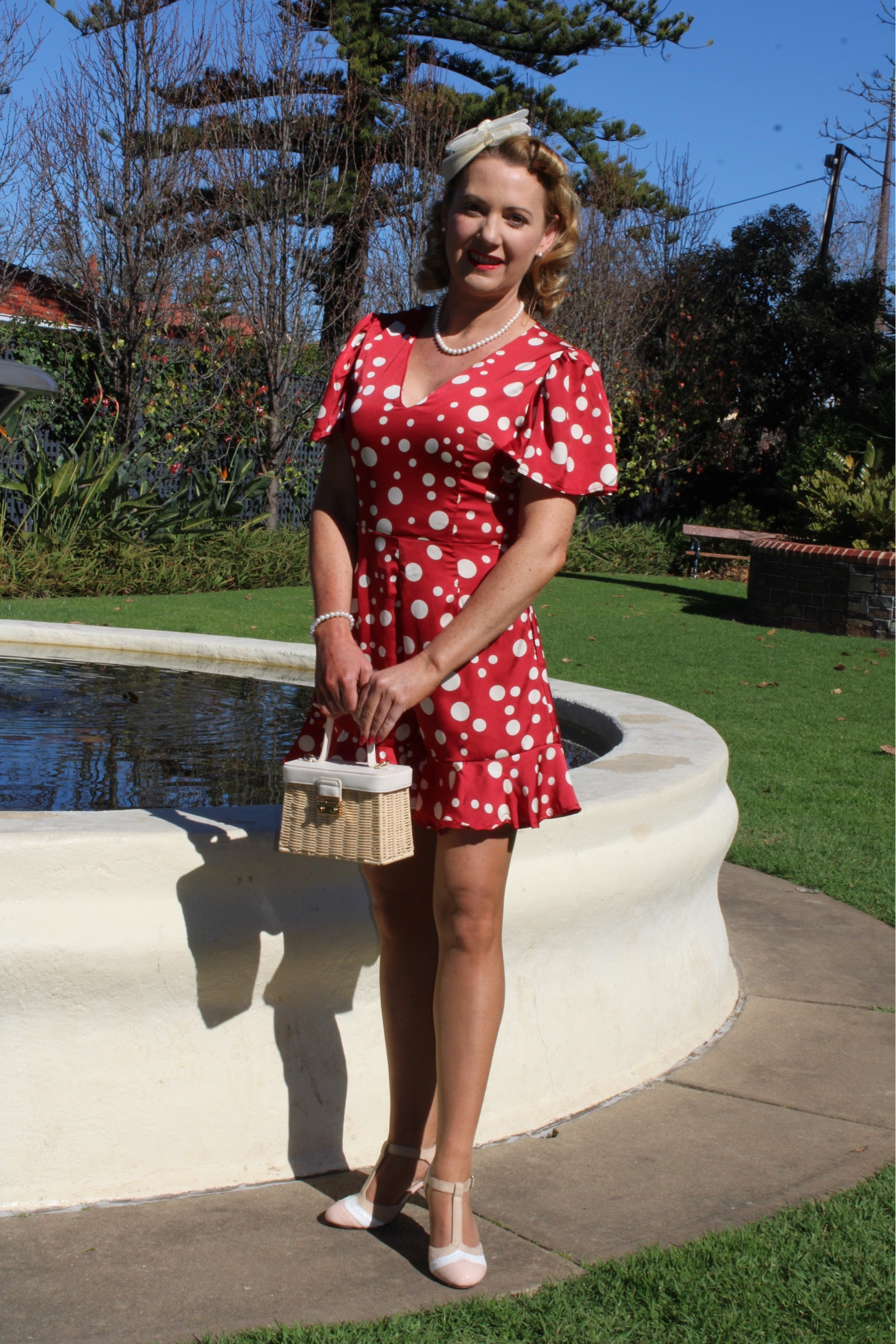 Gorgeous 1930’s Inspired Romper with Pockets by Retro-Stage 
This beauty is silky inside and out Can be worn all day into night So very comfortable 
15% Discount Code Kentucky15

#LTKFind #LTKparties #LTKstyletip