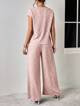 EMERY ROSE Batwing Sleeve Tee & Wide Leg Pants | SHEIN