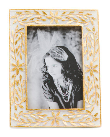 6x8 Matted To 4x6 Decorative Tabletop Photo Frame | TJ Maxx