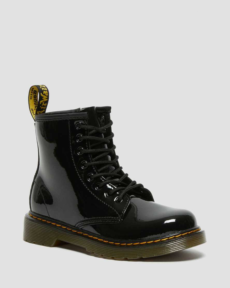 Junior 1460 Patent Leather Lace Up Boots | Dr Martens (UK)