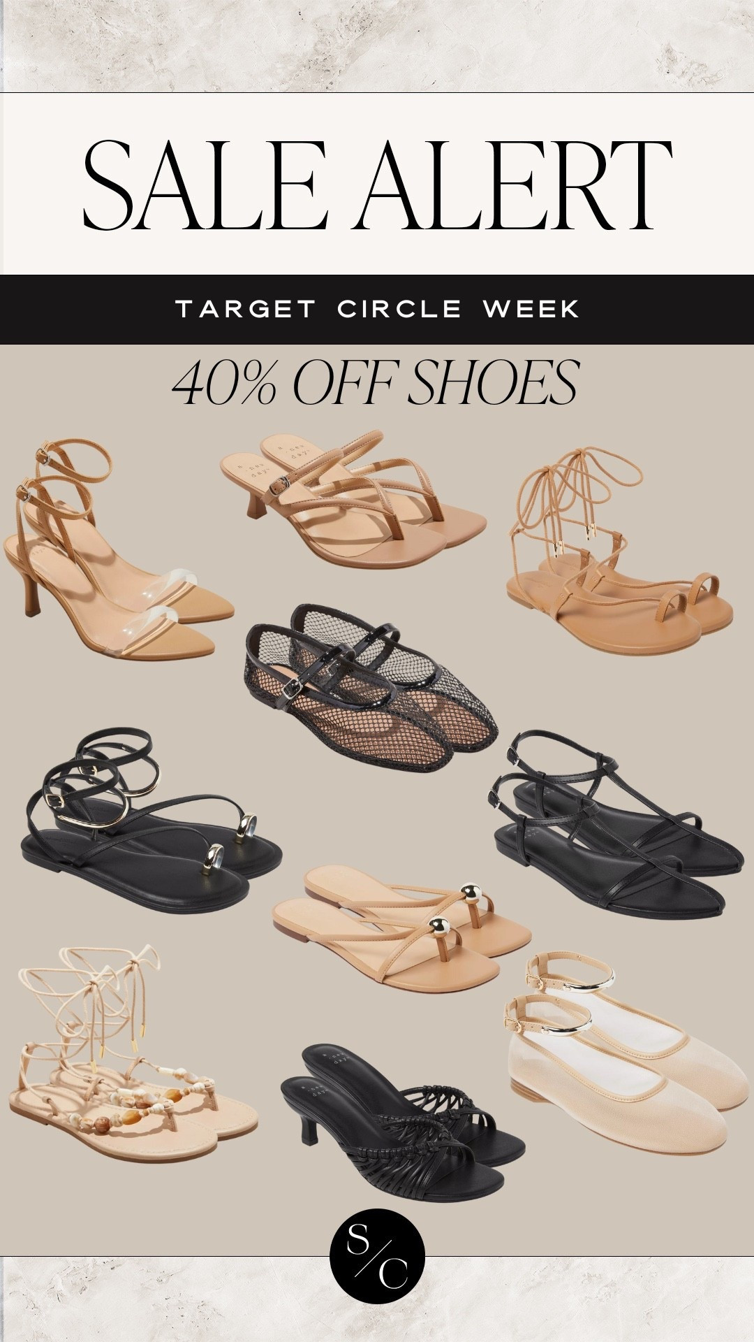 Target Circle Week 🎯 40% off shoes for all!

Neutral style, neutral shoe, target style, target fashion, target sale, summer sandal, kid shoes, back to school shoes, ballet slippers, wedding guest heels, tan sandal, elevated style, summer outfit, teacher outfit, vacation outfit 

#LTKShoeCrush #LTKFindsUnder50 #LTKStyleTip 

#LTKSaleAlert