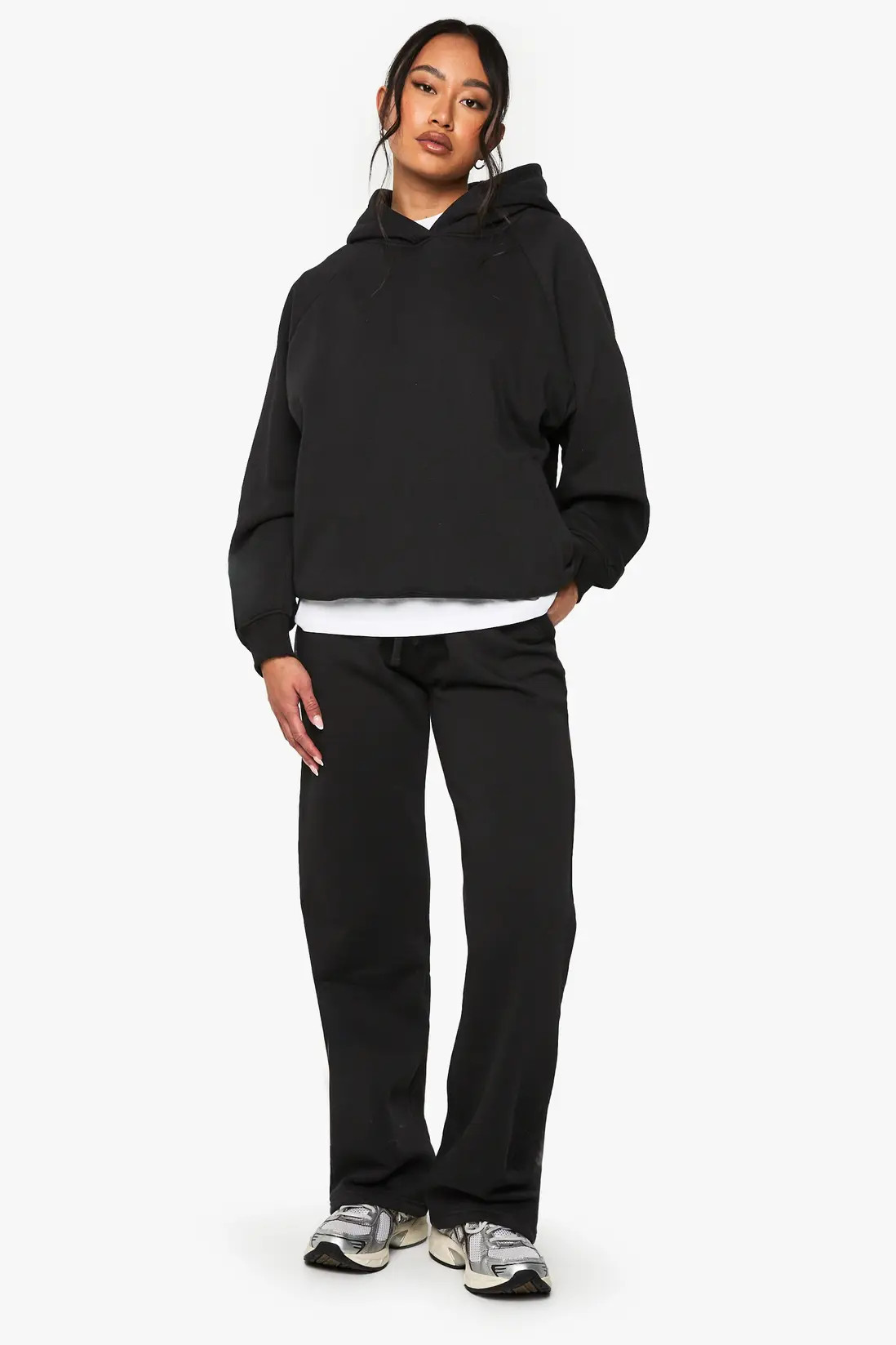 Raglan Seam Oversized Hoodie | Boohoo.com (UK & IE)