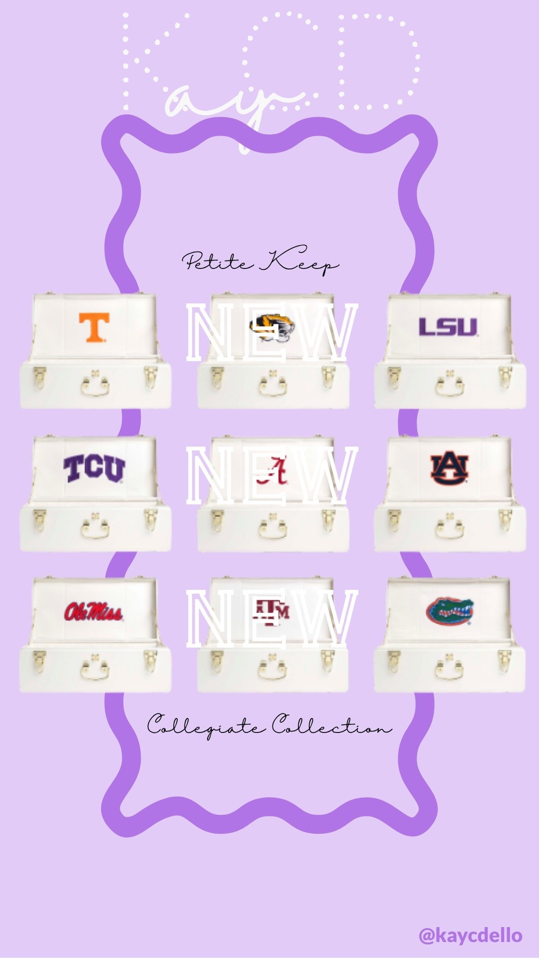 STOP because these are the cutest college-themed keepsake boxes I’ve ever seen 🤍🎓

The Petite Keep collegiate collection?! I’m obsessed. These are such a chic way to rep your school without it feeling over the top 👀

Perfect for:
✨ dorm decor
✨ graduation gifts
✨ game day essentials
✨ memory boxes you’ll actually keep forever

Also… imagine gifting this with a little note inside?! I would cry 😭

Which school are you repping?! 👇

#LTKFinds #LTKGiftGuide #LTKCollege #CollegeEssentials #GradGiftIdeas #DormDecor #GameDayStyle #SECStyle #CollegeLife #TrendingNow

#LTKU #LTKHome #LTKdayinmylife