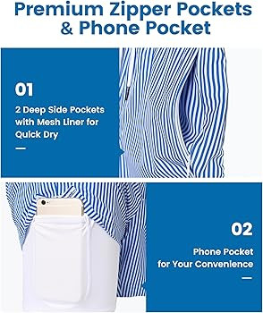 maamgic Mens Swim Trunks with Compression Liner 5" Stretch Beach Shorts Quick Dry with Zipper Poc... | Amazon (US)