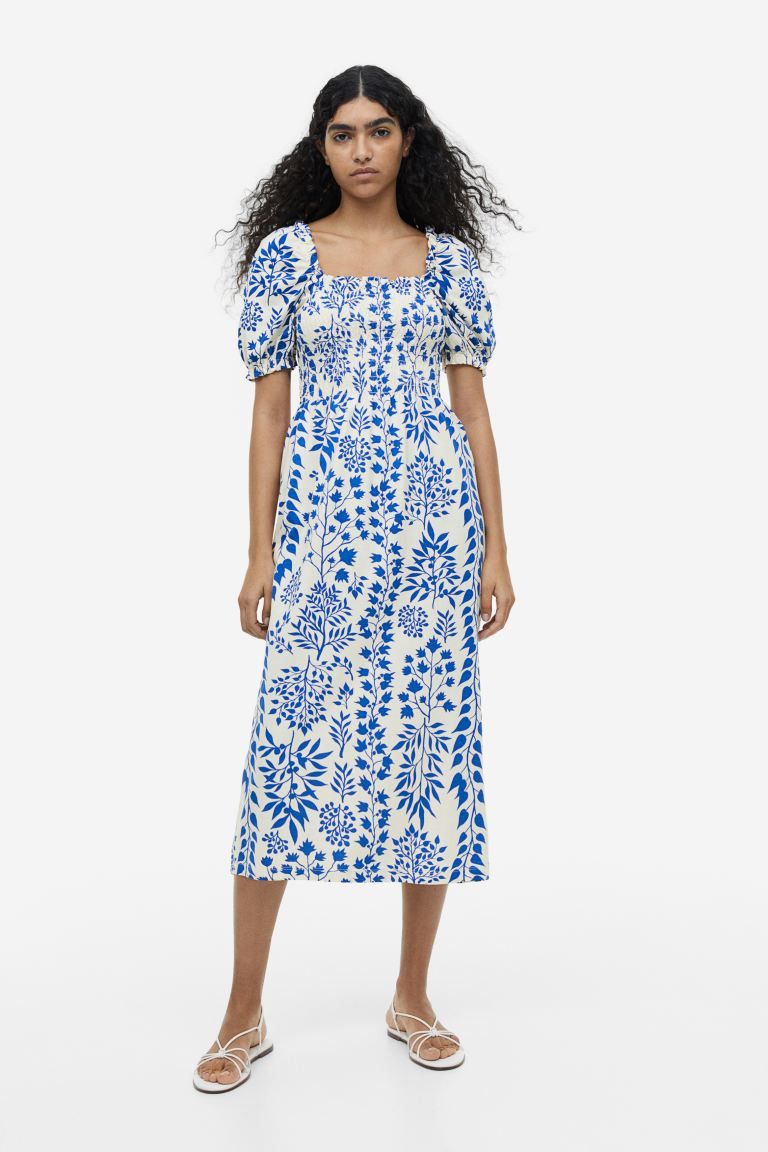 Smocked Jersey Dress | H&M (US + CA)