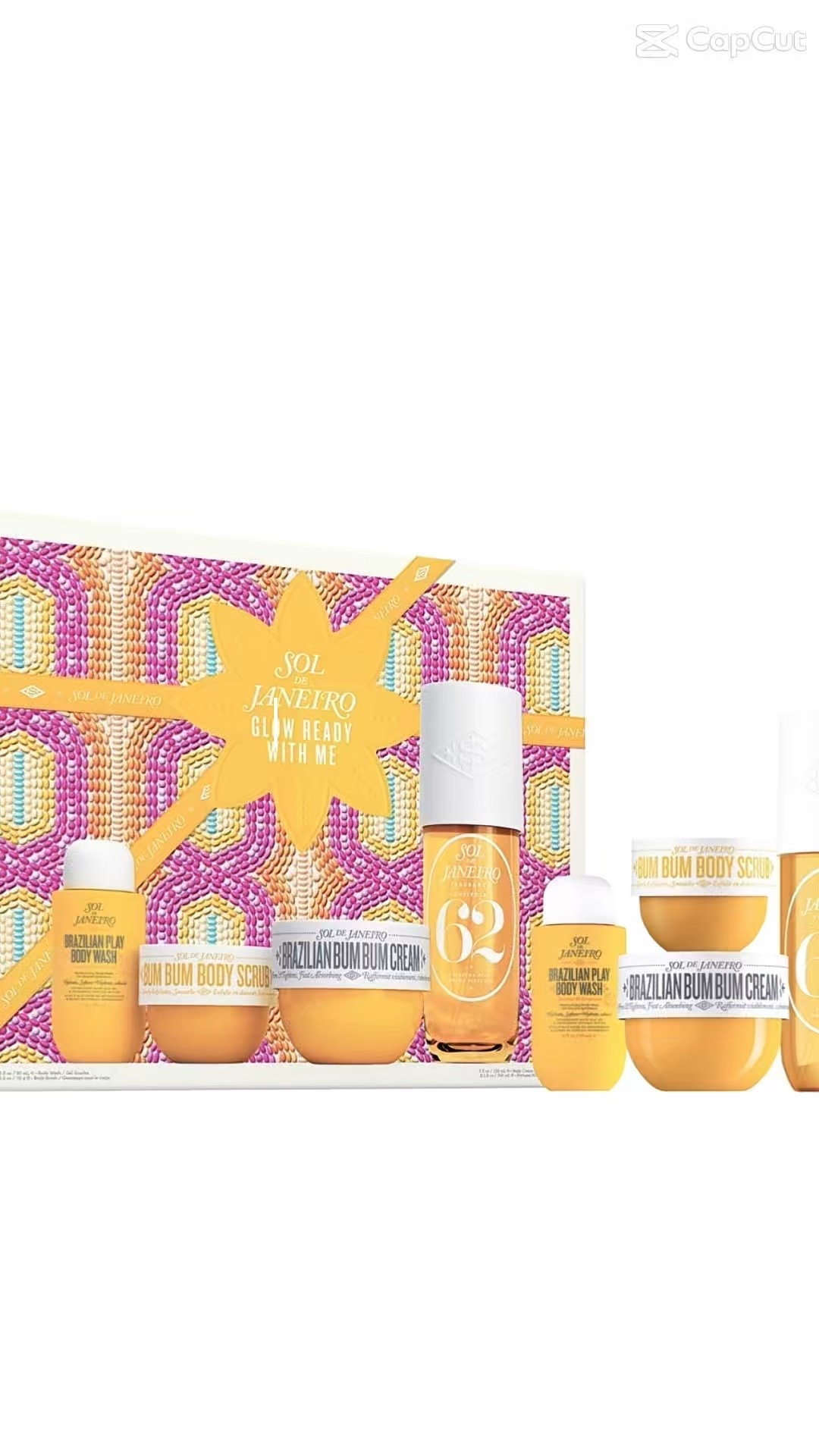 ✨Glow goals unlocked ✨ This exclusive Sol de Janeiro body care set is giving vacation skin in a box! ☀️💛

It’s got four of their bestsellers — all in that iconic Cheirosa 62 scent (think pistachio + salted caramel = pure heaven 😍).

The lineup:
🧴 Brazilian Play Body Wash
🧽 Bum Bum Body Scrub
💛 Brazilian Bum Bum Cream
🌸 Cheirosa 62 Perfume Mist

Your skin will feel silky, smooth, and smelling irresistible from head to toe. Trust me — this one’s spotlight ready! ✨

Everything is linked on my @shopltk 💛
#SoldeJaneiro #Cheirosa62 #BodyCareGoals #LTKbeauty

#LTKBeauty #LTKParties #LTKSaleAlert