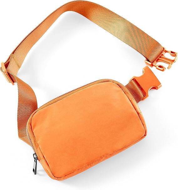 ODODOS Unisex Mini Belt Bag with Adjustable Strap Small Waist Pouch for Travel Workout Running Hi... | Amazon (US)