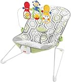 Fisher-Price Baby Bouncer - Geo Meadow, Infant Soothing and Play Seat, Multi | Amazon (US)
