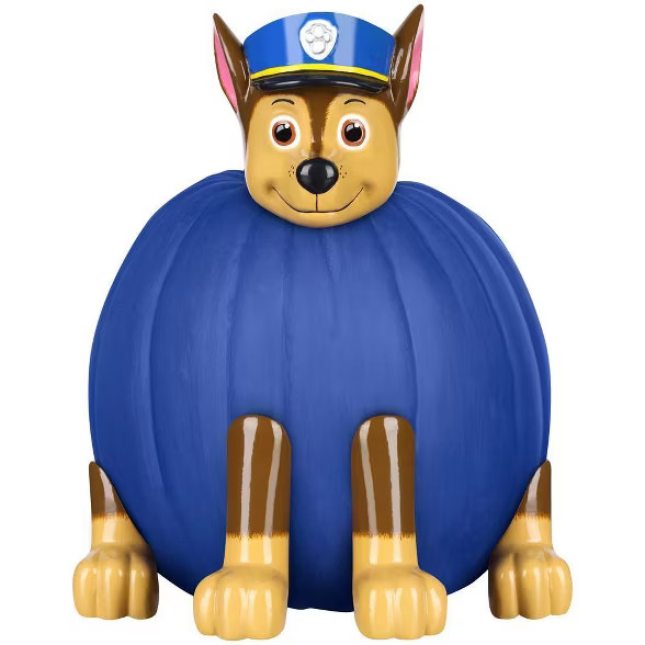 Nickelodeon PAW Patrol Chase Halloween Pumpkin Push-In Kit | Target