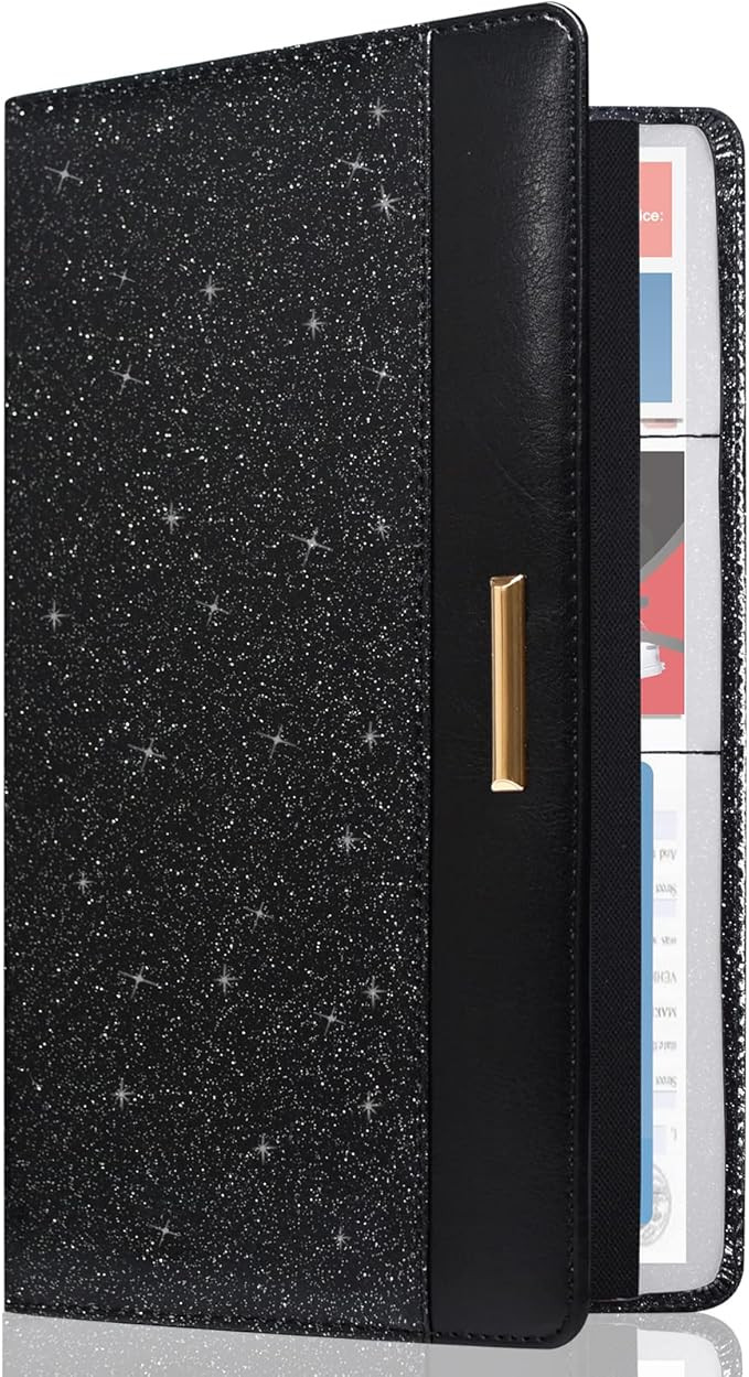 Caweet Car Registration and Insurance Holder Vehicle Glove Box Organizer Leather Car Document Hol... | Amazon (US)