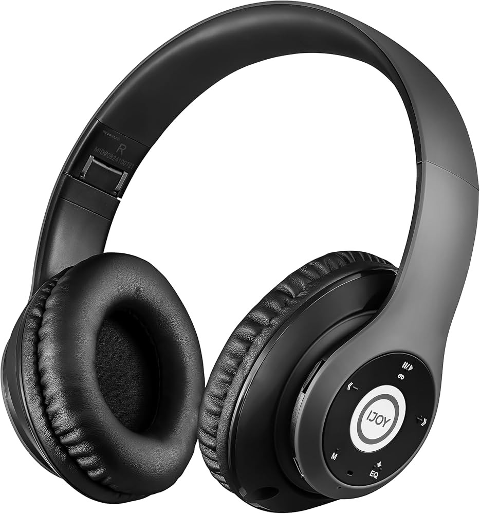 iJoy Bluetooth Headphones Over Ear, Wireless and Wired Foldable Headset Built-in Microphone, FM, ... | Amazon (US)