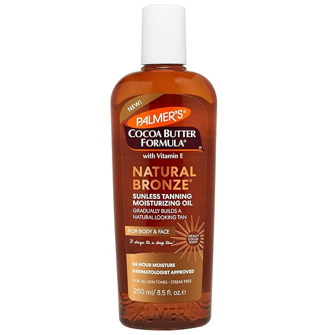 Palmer’s Cocoa Butter Formula, Natural Bronze Sunless Tanning Moisturizing Body Oil (8.5 fl oz)... | Amazon (US)