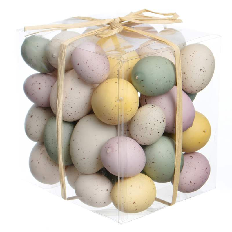 48-Count Pastel Foam Eggs | At Home