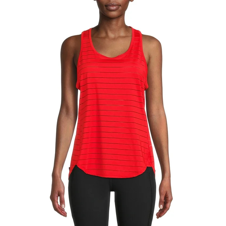 Avia Women's Shadow Stripe Lifestyle Tank Top | Walmart (US)