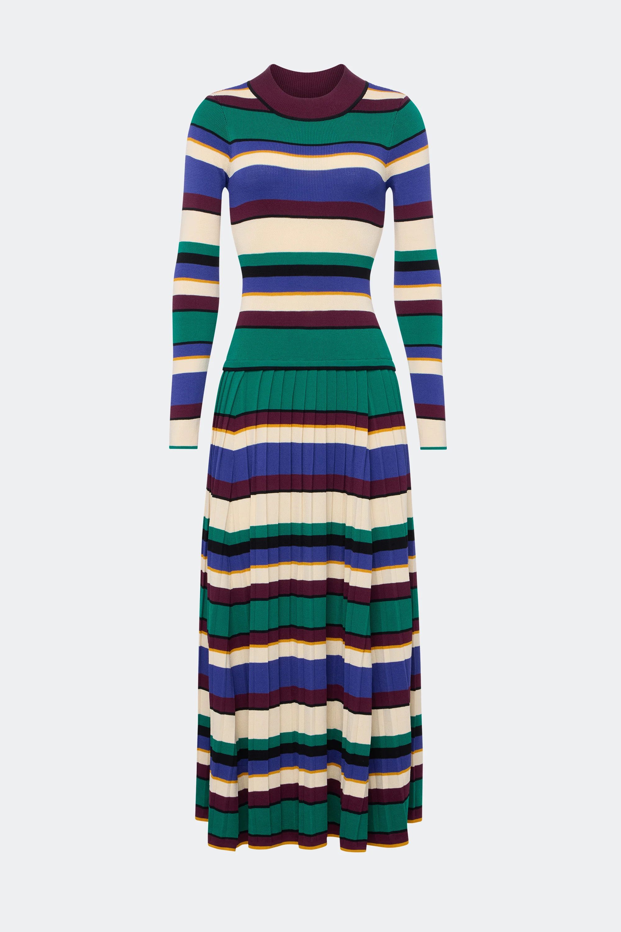 Sandrine Knit Dress In Tropical Multi | Simon Miller