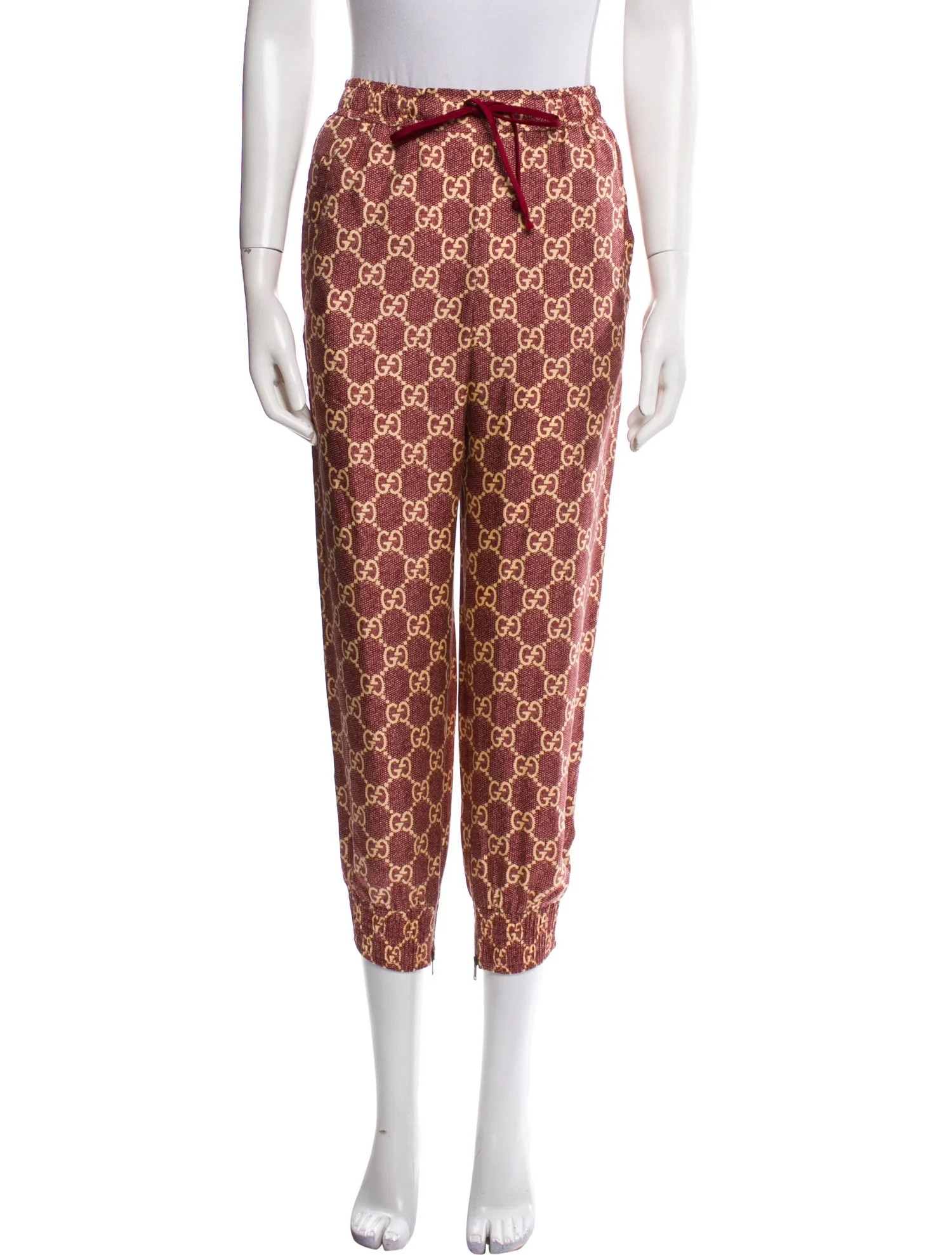 Silk Printed Sweatpants | The RealReal