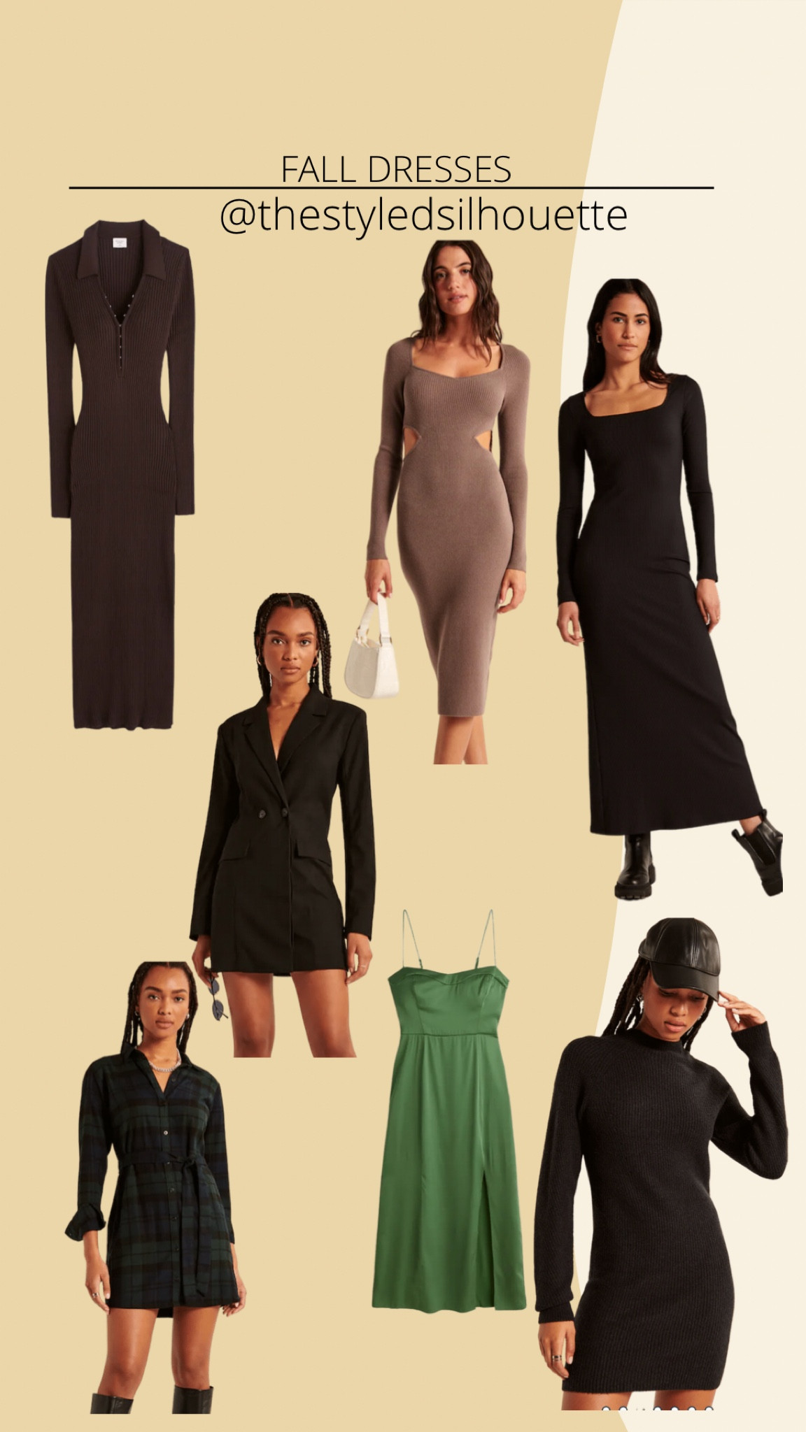 Fall dress// sweater dress// black dress// fall maxi dress// silk dress// causal dress// semi causal dress// flannel dress// ribbed sresss// long sleeve dress

#LTKSeasonal #LTKwedding #LTKstyletip