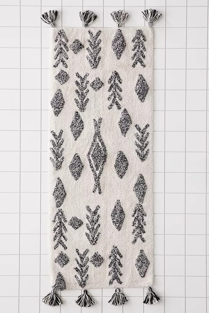 Hilary Geo Runner Bath Mat | Urban Outfitters (US and RoW)