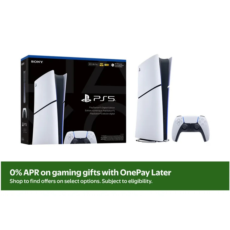 PlayStation 5 Digital Console Slim - 825GB | Walmart (US)