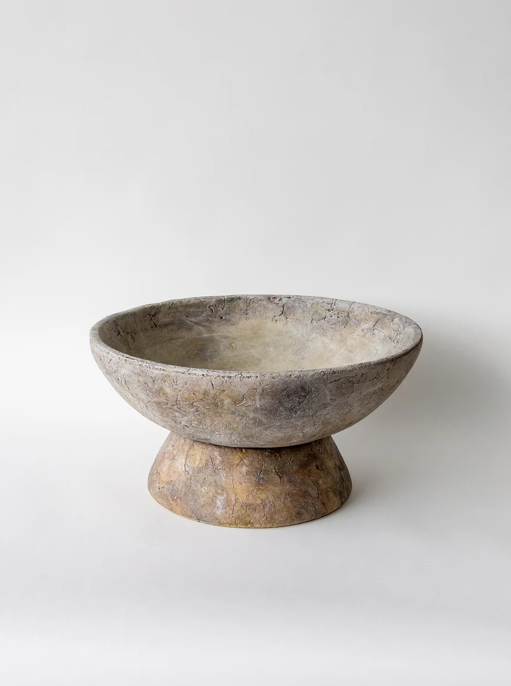 Distressed Concrete Compote | House of Jade Home