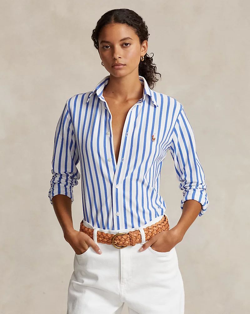 Striped Oxford Cotton Shirt | Ralph Lauren (UK)