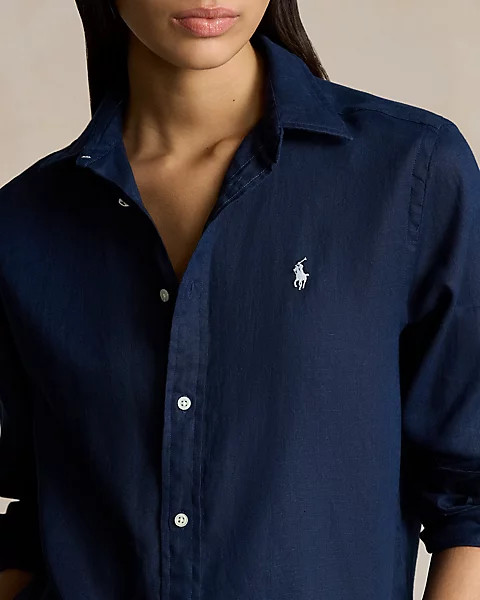 Relaxed Fit Linen Shirt | Ralph Lauren (UK)