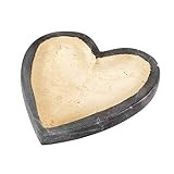 Mud Pie Gray Marble Foil Heart Tray | Amazon (US)