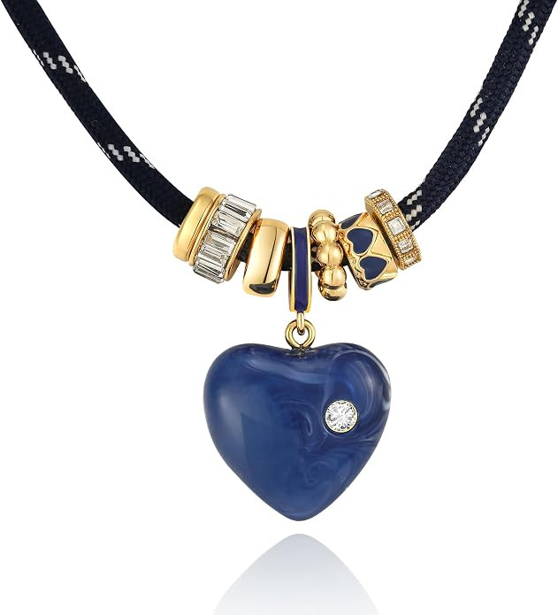 Paracord Rope Necklace with Pendant for Women | Amazon (US)