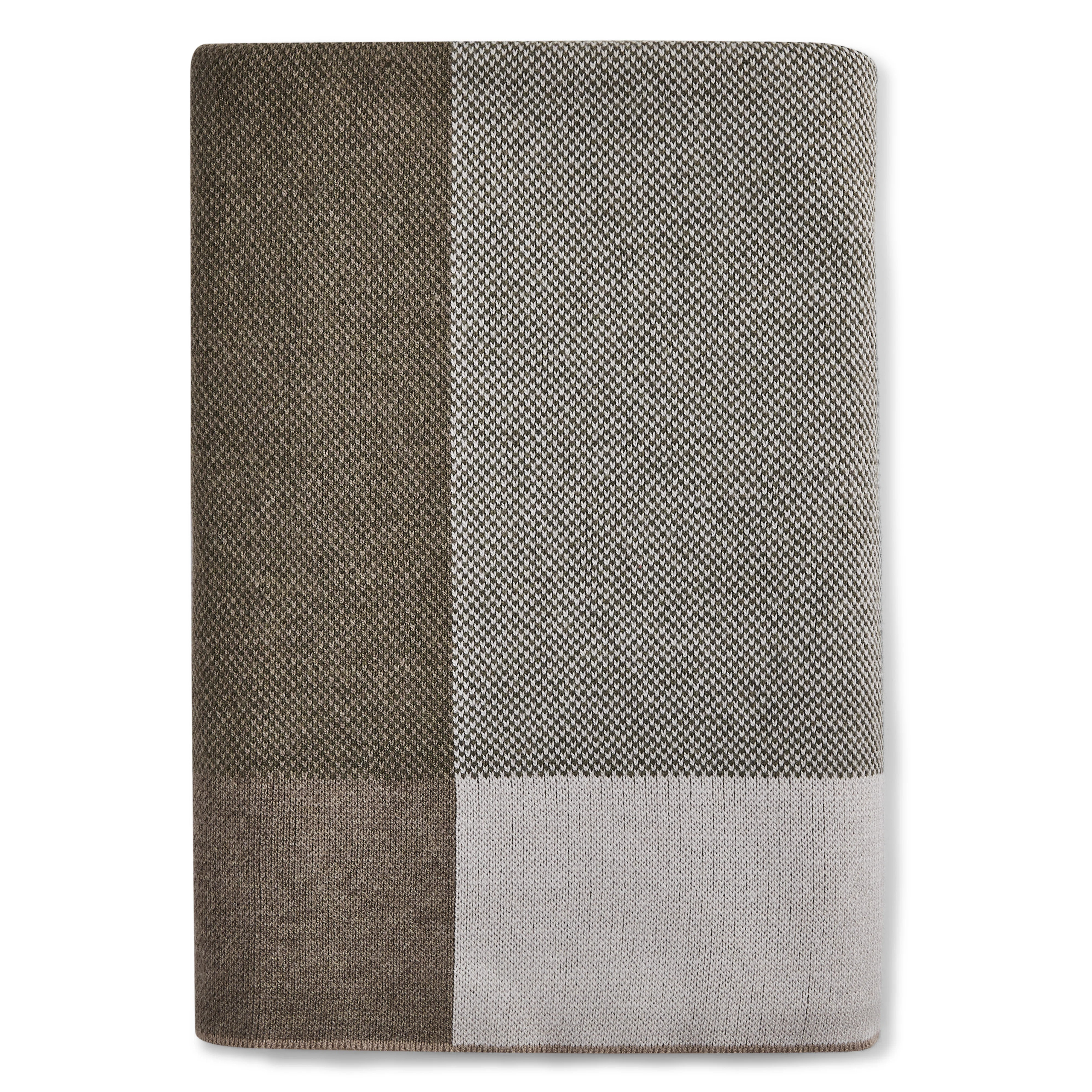 Sunbrella® Signature Indoor Outdoor Throw - Estate Plaid Terrazzo | Wayfair North America