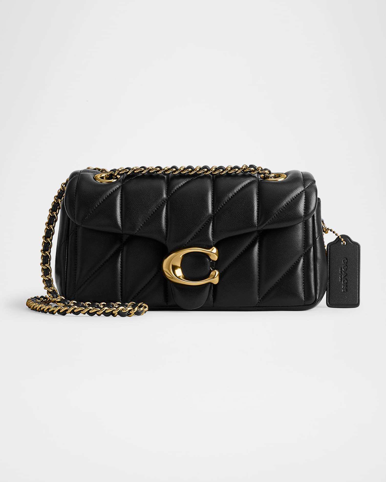 Coach Tabby Quilted Leather Shoulder Bag | Neiman Marcus