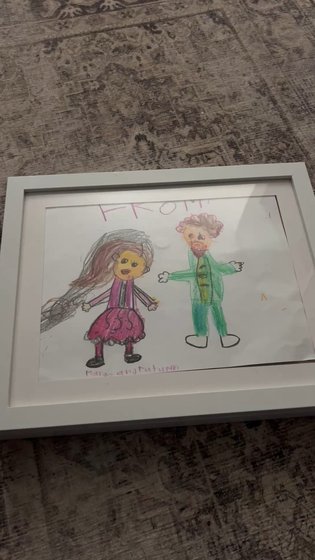 Such a good idea for displaying+ storing artwork you can swap out easily. 

#LTKHome #LTKKids