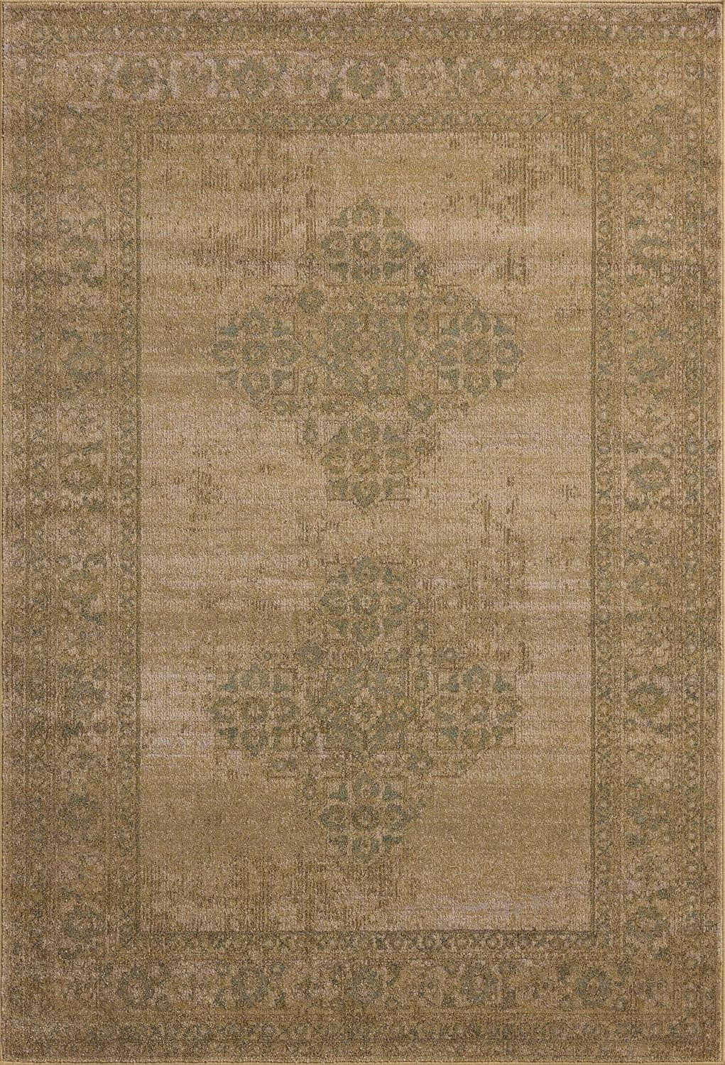 Loloi Magnolia Home by Joanna Gaines x Mona Antique/Spa 10'-0" x 14'-0" Area Rug | Amazon (US)