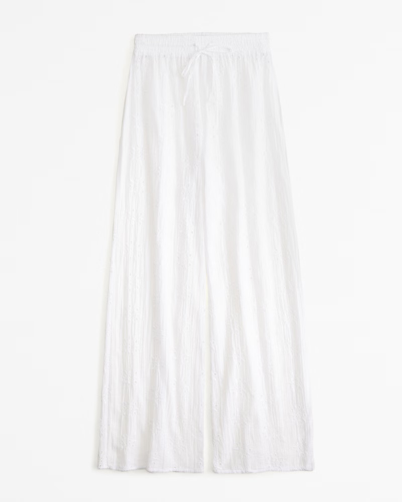 Women's Gauzy Beach Coverup Pant | Women's Swimwear | Abercrombie.com | Abercrombie & Fitch (US)