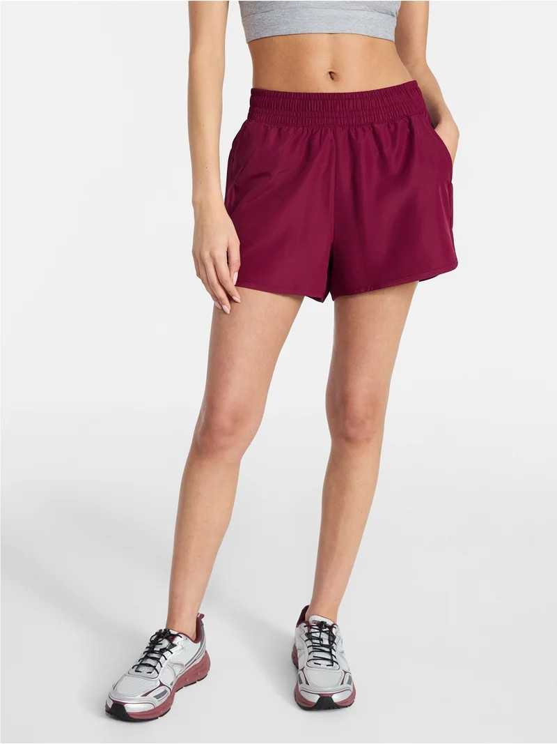 Athletic Works Women's and Women's Plus Core Running Shorts, Sizes XS-4X | Walmart (US)