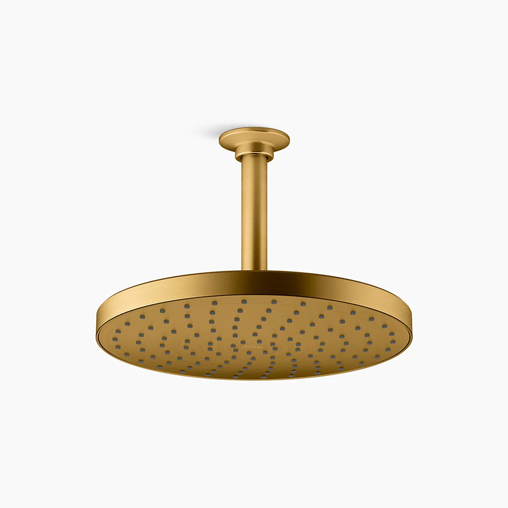 10" single-function rainhead, 1.75 gpm | Kohler