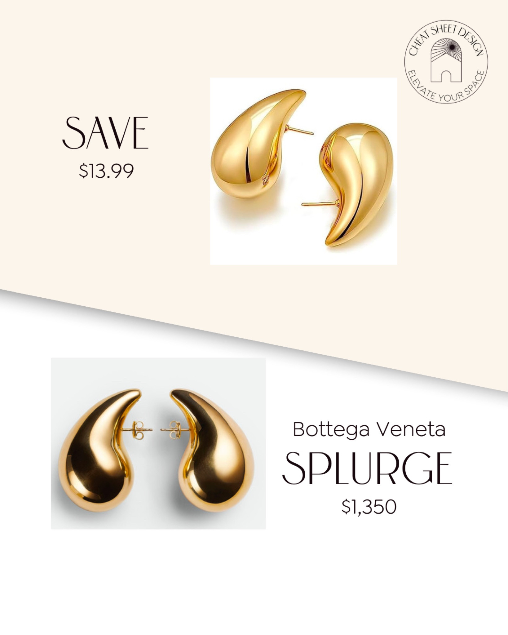 Bottega Veneta large drop earring dupes! Style comes in all price ranges, are you saving or are you splurging? 

#LTKstyletip #LTKfindsunder50 #LTKGiftGuide