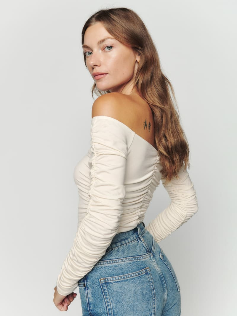Leonora Knit Top | Reformation (Global)