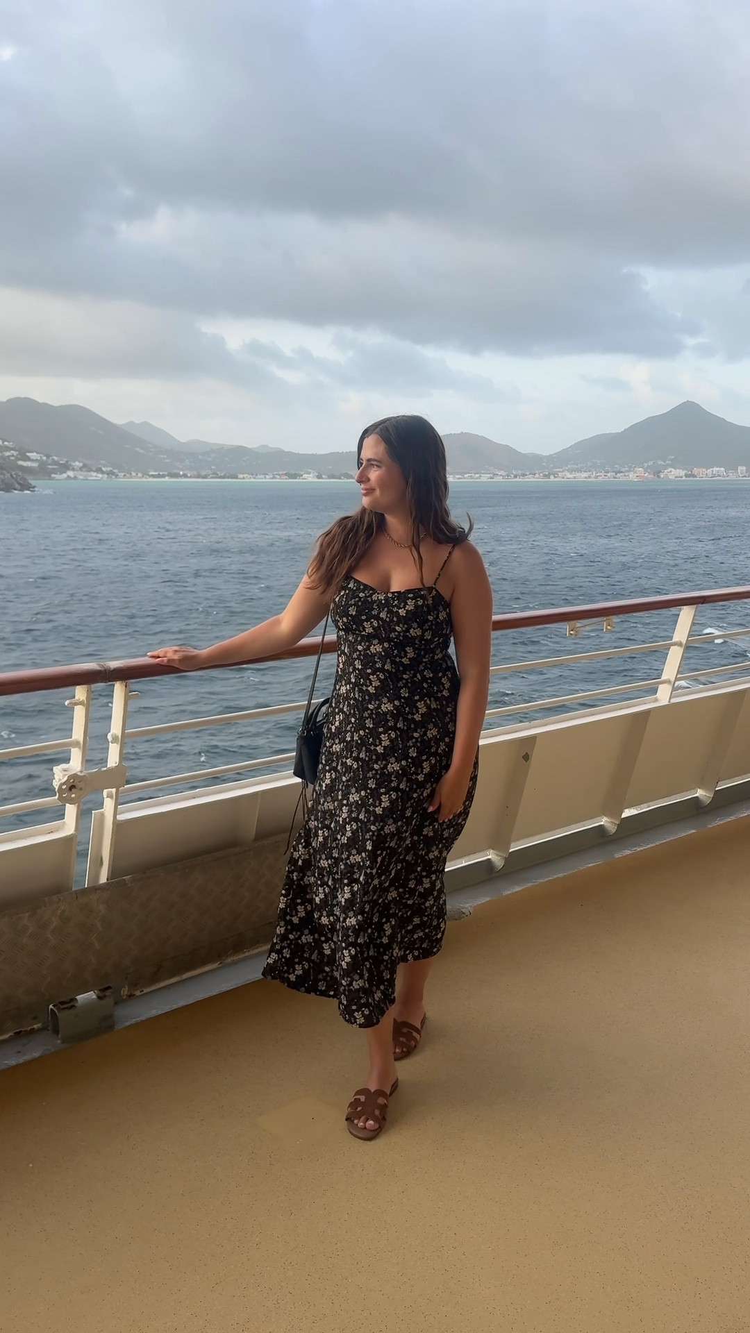 Another cruise dinner outfit! I wore this vintage floral slip dress (linked some similar options) and my new Sam Edelman flat sandals  

#LTKTravel #LTKStyleTip #LTKSeasonal