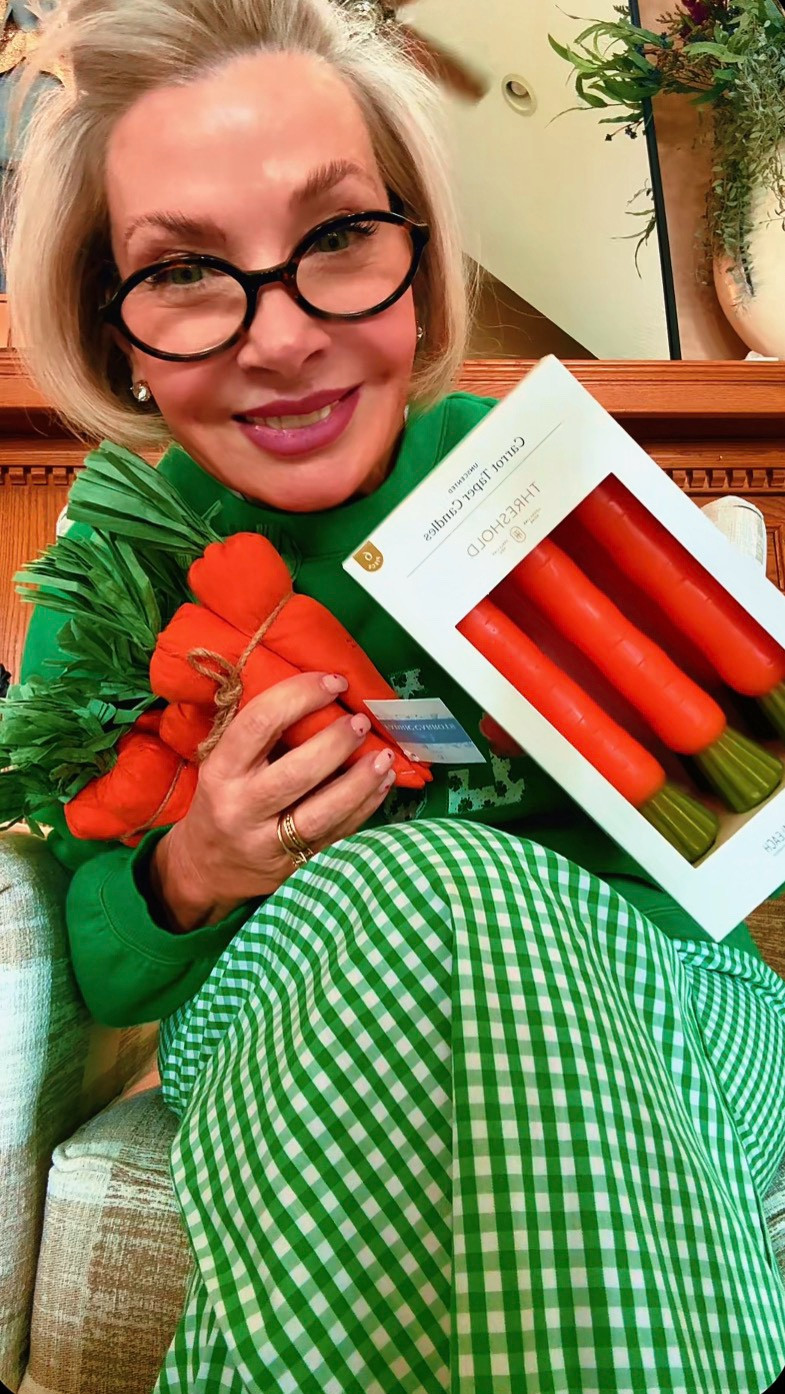 Gingham, gloss, and a handful of carrots… sounds like spring in the South to me. 💚🥕

#LTKSeasonal #LTKHome #LTKgrwm