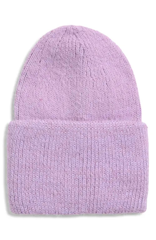 Tasha Cuffed Knit Beanie in Lilac at Nordstrom | Nordstrom