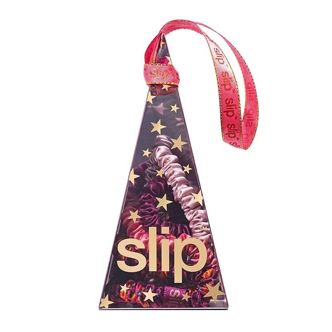 Slip Pure Silk Skinny Scrunchies, Moonflower Nights Ornament 4x Scrunchie Pack - The Slipsilk Dif... | Amazon (US)