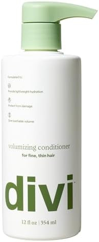 Divi Volumizing Conditioner for Women and Men - Lightweight Volume Conditioner for Fine Hair - De... | Amazon (US)