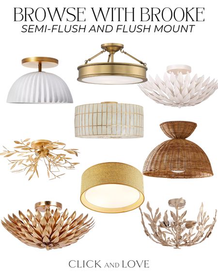 Browse with me flush and semi flush mount lighting ✨A mix of retailers and price points. 

Lighting, lighting finds, budget friendly lighting, modern lighting, traditional lighting, flush mount lighting, semi flush lighting, Target, Anthropologie, world market, Amazon, dining room light, living room light, bedroom light, home decor

#LTKhome #LTKunder100 #LTKstyletip