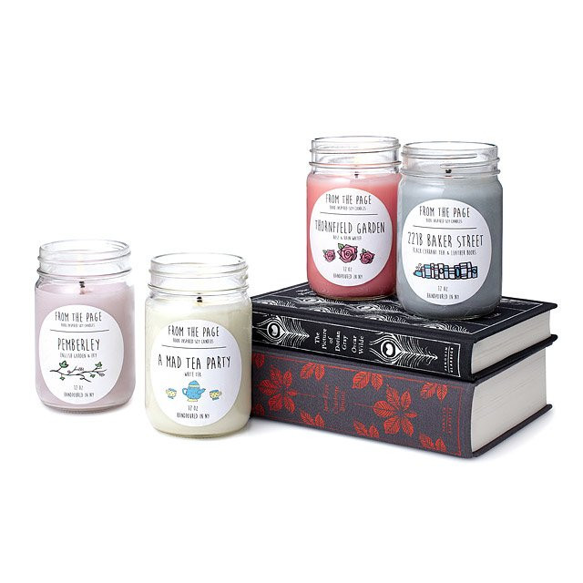 Literary Candles | UncommonGoods