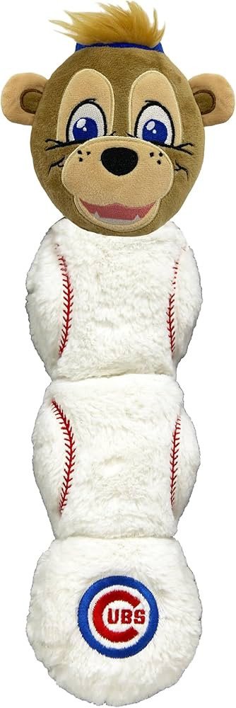MLB CHICAGO CUBS - Clark The Cub Mascot Toy for PETS. Plush Dog Toy with 4 inner SQUEAKERS. 17" L... | Amazon (US)