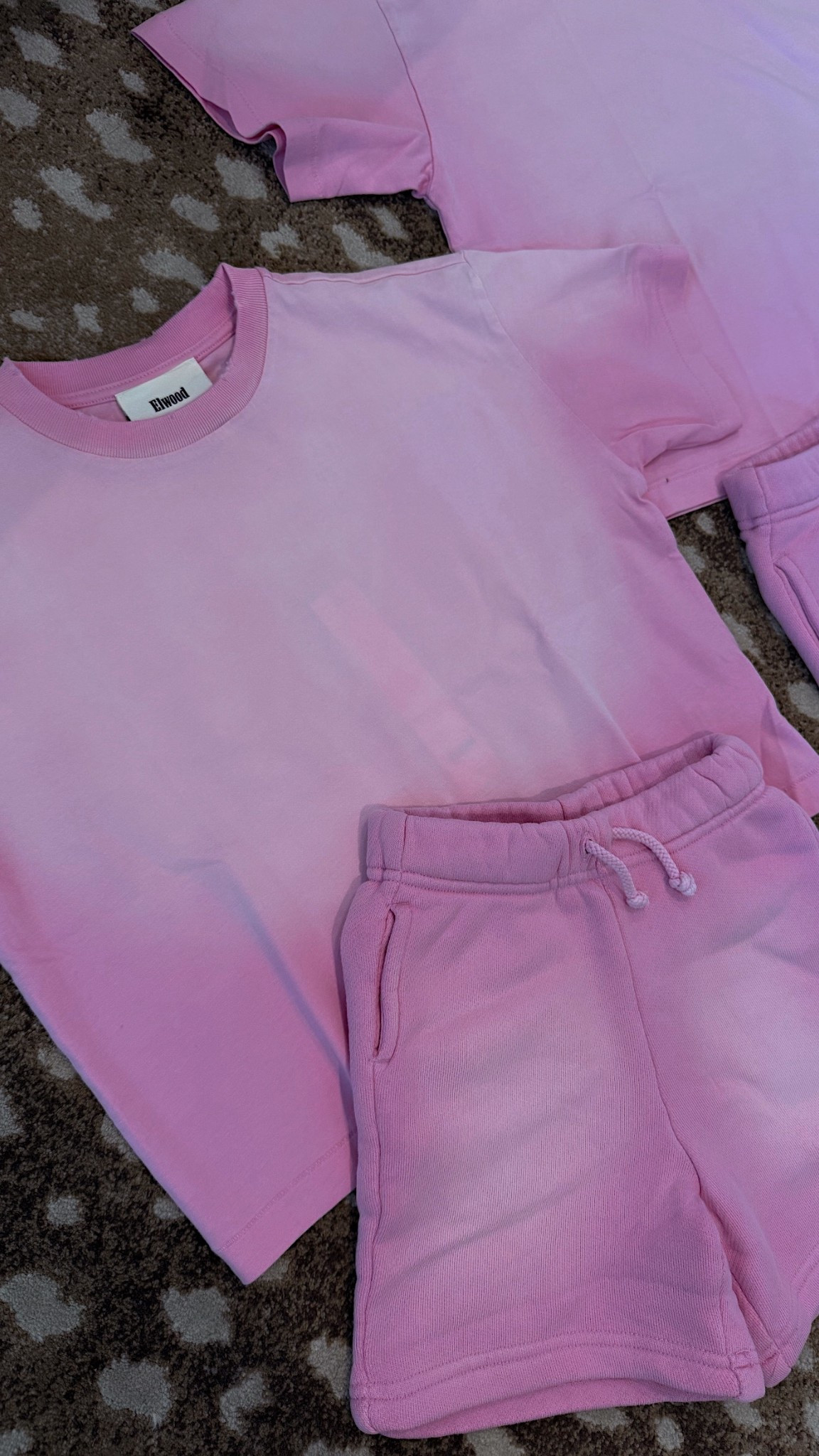 matching set for when the boys meet their sis! sized up one in tees & sized down one in shorts 